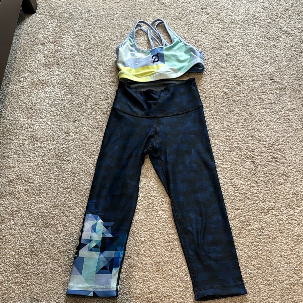 Peloton Leggings & Sports Bra